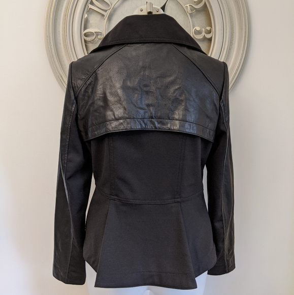 COLLEEN LOPEZ "Work To Wow" Leather Jacket, S - Picture 5 of 8